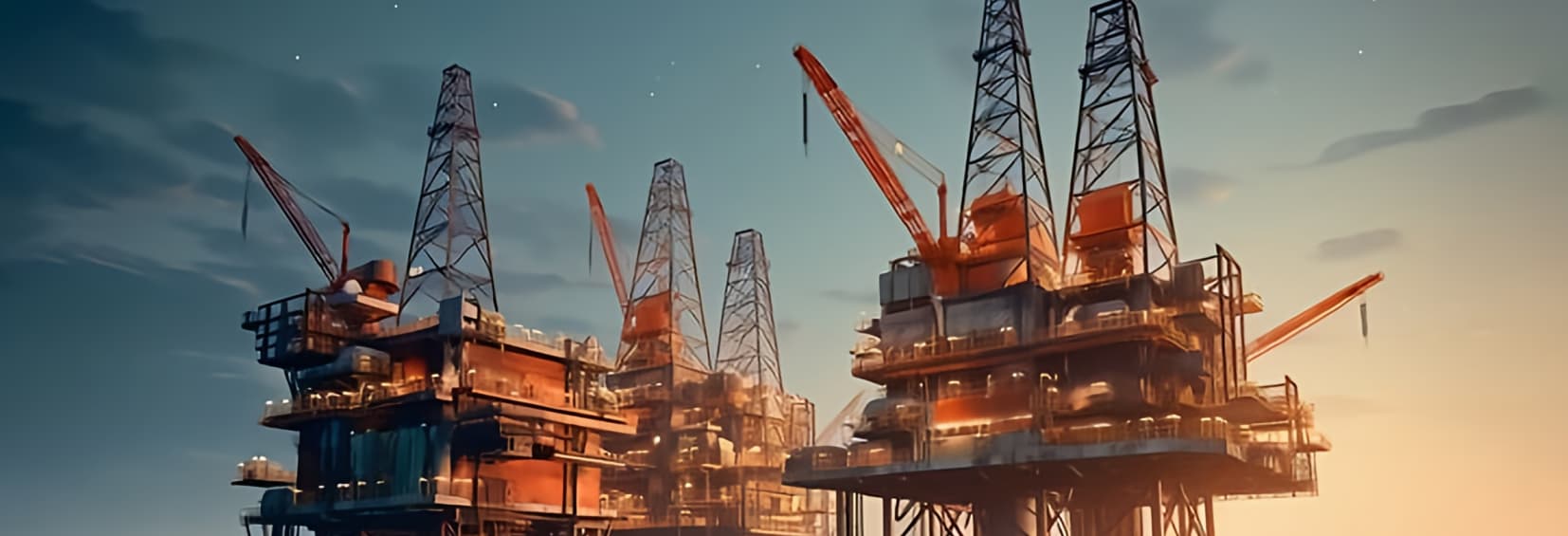 Oil platform operations